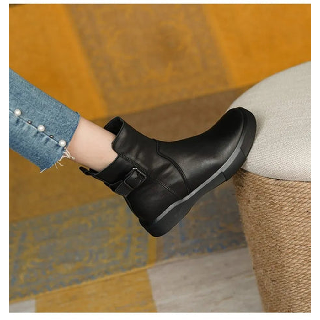 Botki damskie w stylu vintage