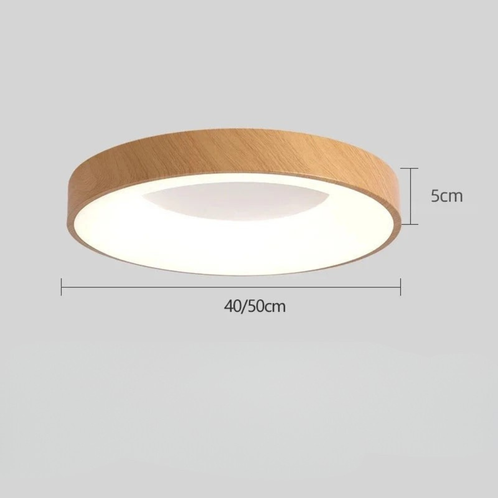 Codzienna antypoślizgowa okrągła lampa sufitowa LED do domu