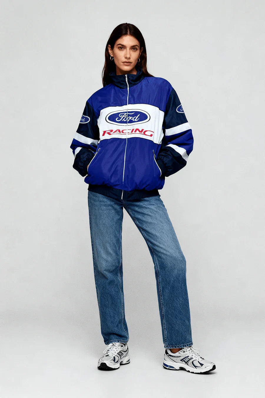 Kurtka wyścigowa Ford Racing Vintage – unisex – retro