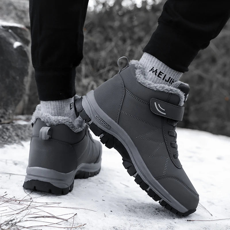 Męskie Outdoorowe Buty Zimowe do Wędrówek