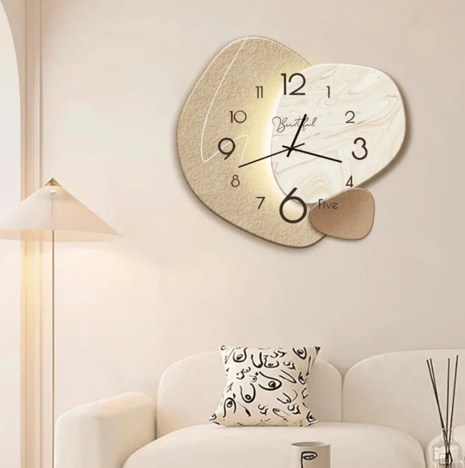 Minimalistyczny Zegar Ścienny z Luksusowym Designem