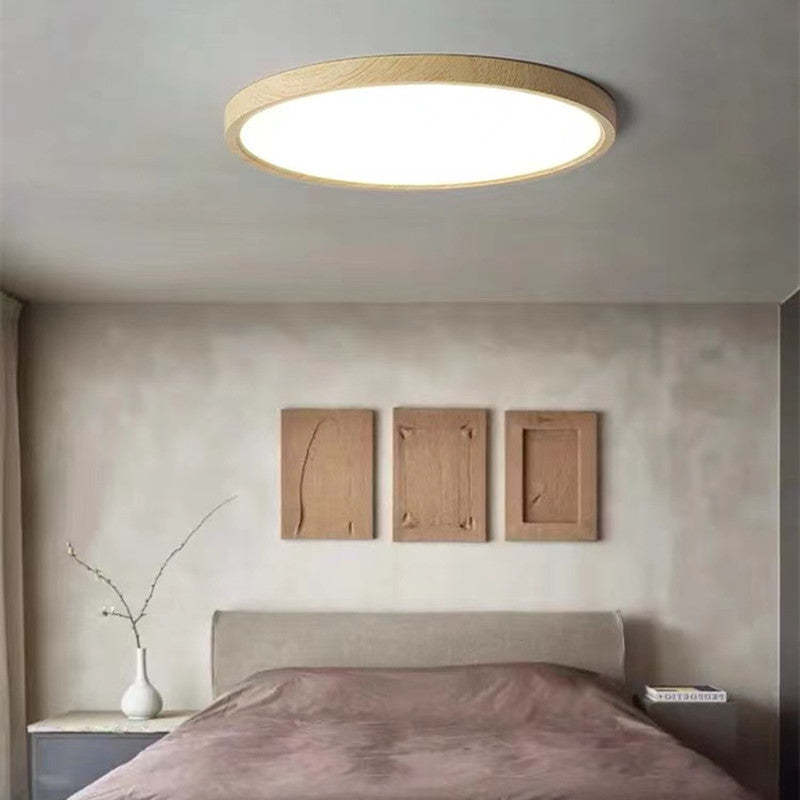 Nowoczesna ściemnialna lampa sufitowa LED z trójkolorowym oświetleniem do salonu i sypialni