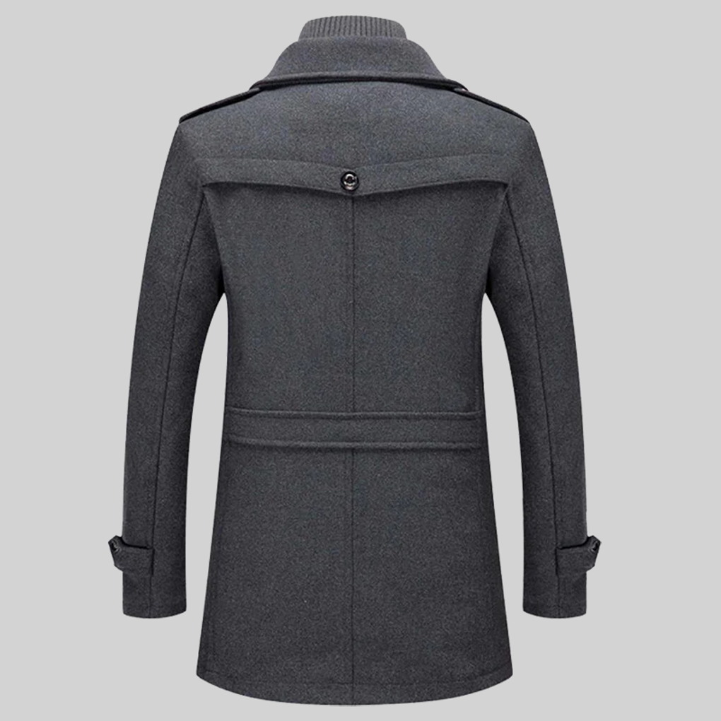 Płaszcz męski – modny design z nowoczesnym wyglądem