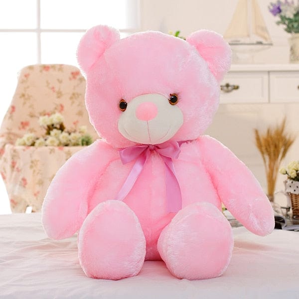 Pluszowy Miś Lampka Nocna dla Dzieci – Magiczne Światło