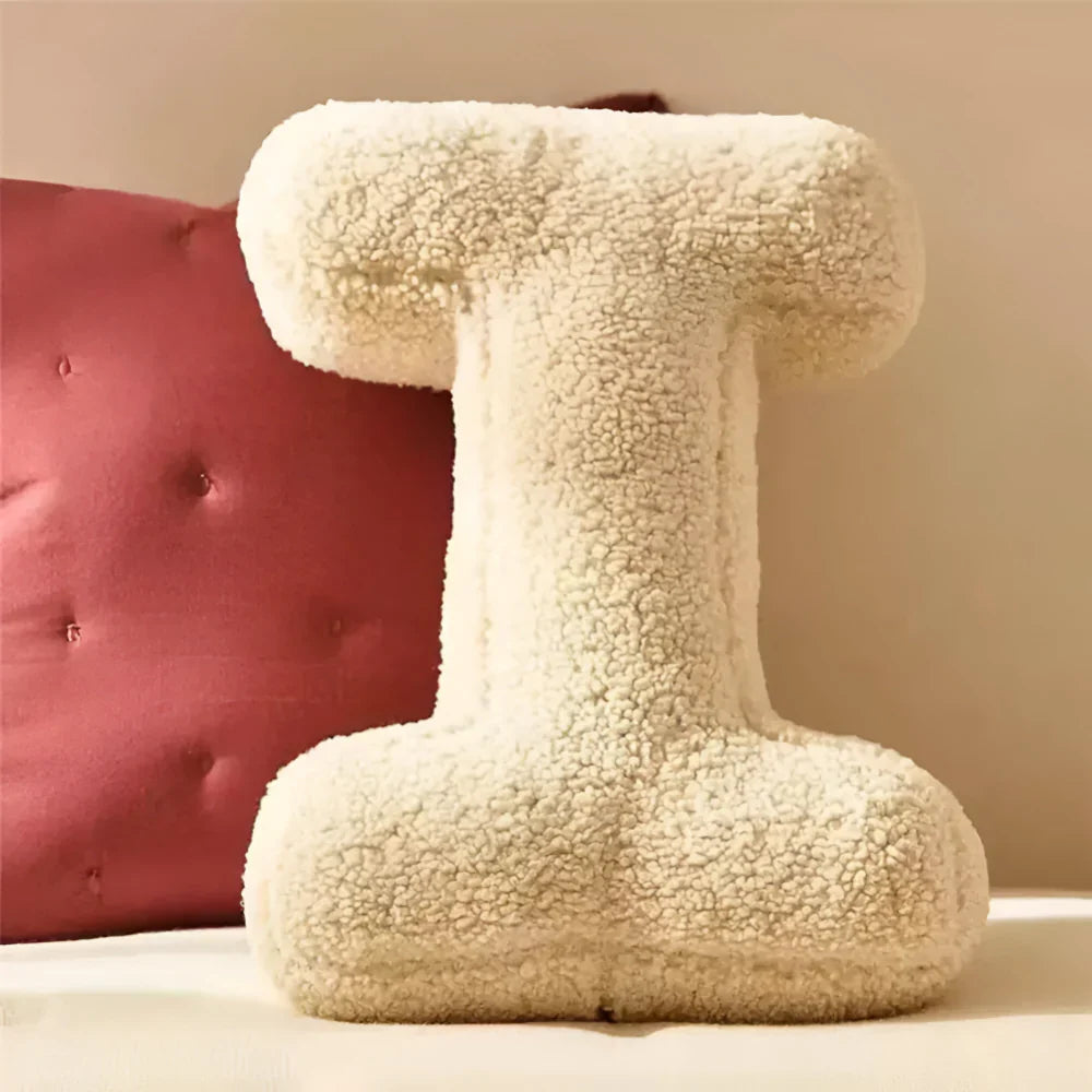 Poduszka Dekoracyjna Litera Alfabetu Cushion