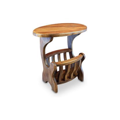 Stolik Pomocniczy z Litego Drewna Chiang Mai
