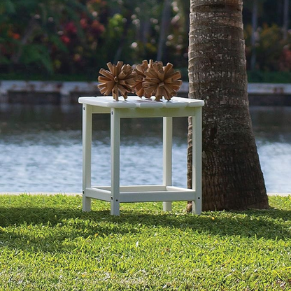 Biały Stolik Boczny Outdoor South Beach 18"