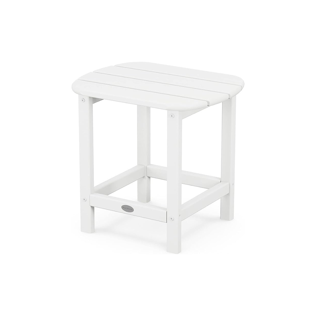 Biały Stolik Boczny Outdoor South Beach 18"