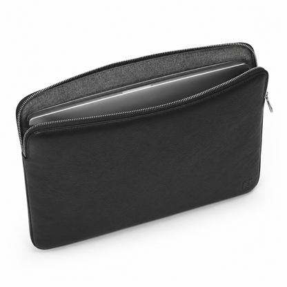 Tył czarnego etui na laptopa Sortpol