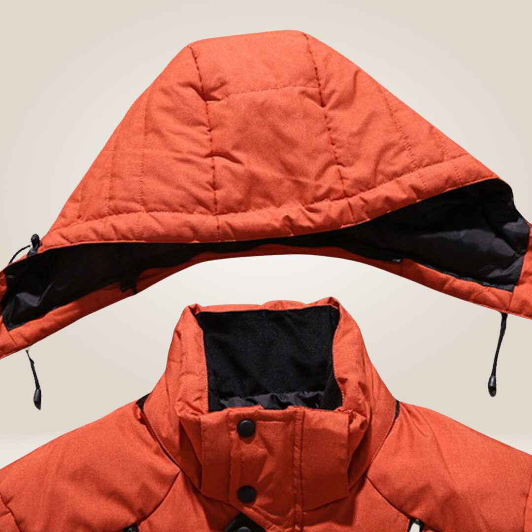 Parka Nordfall w kolorze zielonym – idealna na aktywności outdoor