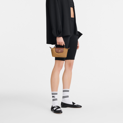 Longchamp Élan Mini Bag — wnętrze torebki z organizacją przestrzeni.