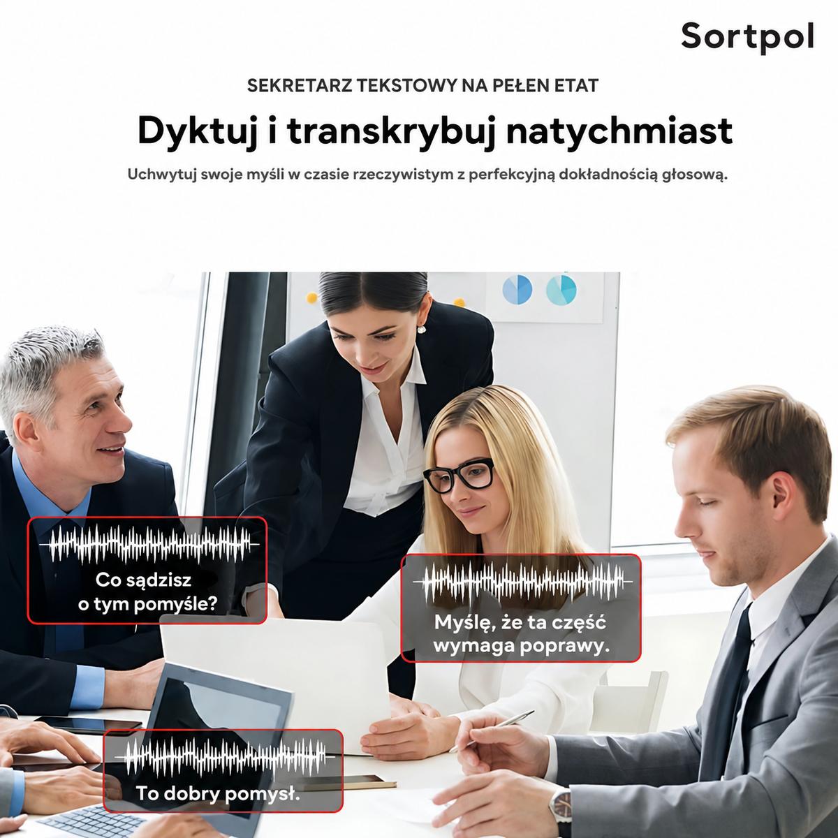 Okulary VisionPro™ w etui ochronnym z akcesoriami, kompletny zestaw