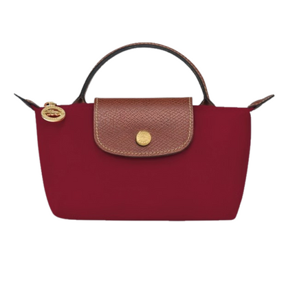 Longchamp Élan Mini Bag — wszystkie warianty kolorystyczne w jednym ujęciu.