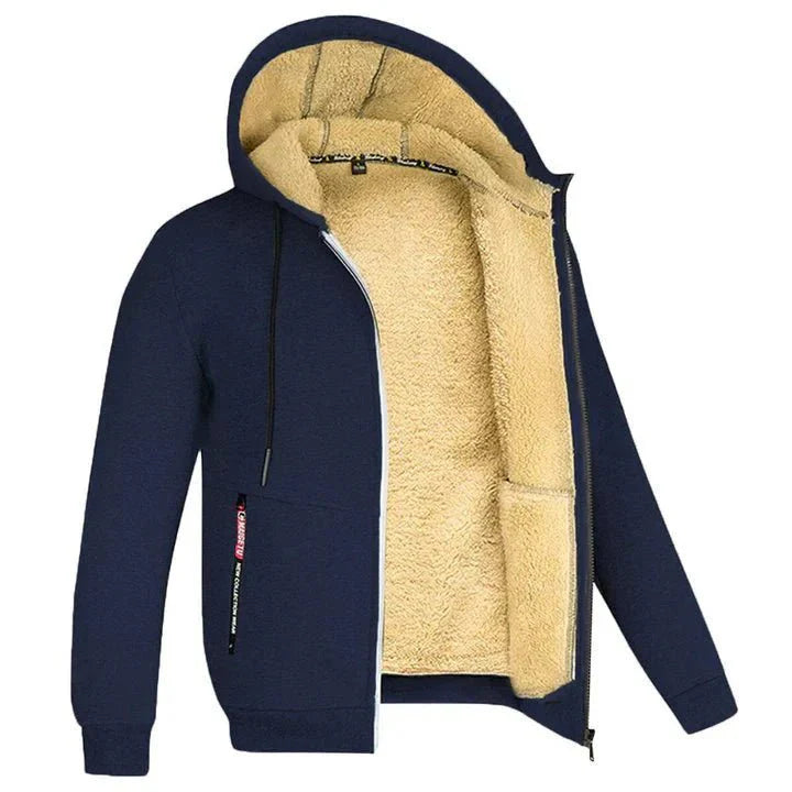 Bluza TOMMY z kapturem i zamkiem błyskawicznym z polaru w różnych kolorach