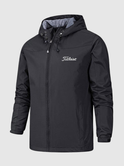 Kurtka przeciwdeszczowa Titleist w różnych kolorach z widokiem z przodu