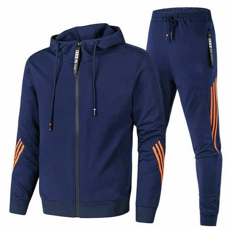 Wygodny dres sportowy dla mężczyzn w pełnym ujęciu