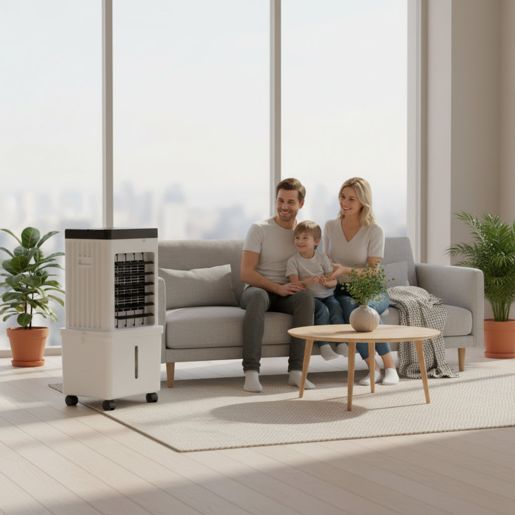Szczegół zbiornika na wodę klimatyzera NOVACOOL
