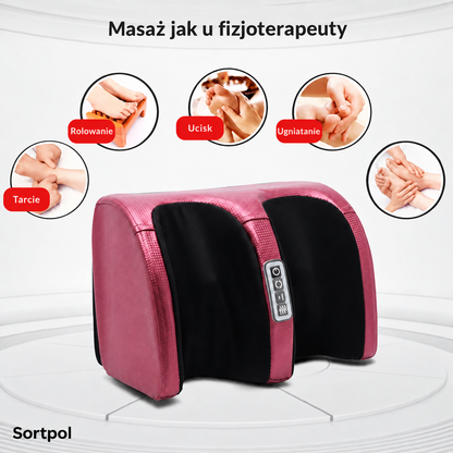 Elektryczny masażer do stóp 3D shiatsu z funkcją ciepła