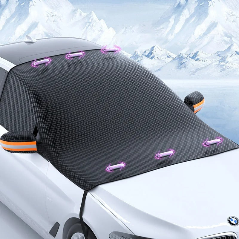 Osłona IceCover™ chroniąca samochód przed śniegiem i lodem w warunkach zimowych