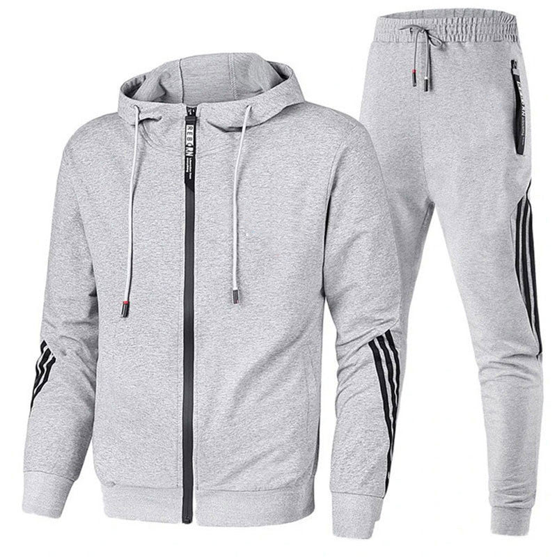 Mężczyzna w dresie sportowym podczas aktywności