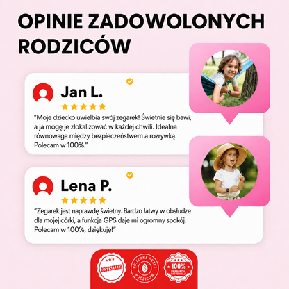 Sortpol™ – smartwatch GPS dla dzieci z precyzyjną lokalizacją i 4G