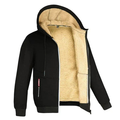 Bluza TOMMY z polaru - szczegół zamka błyskawicznego i kieszeni