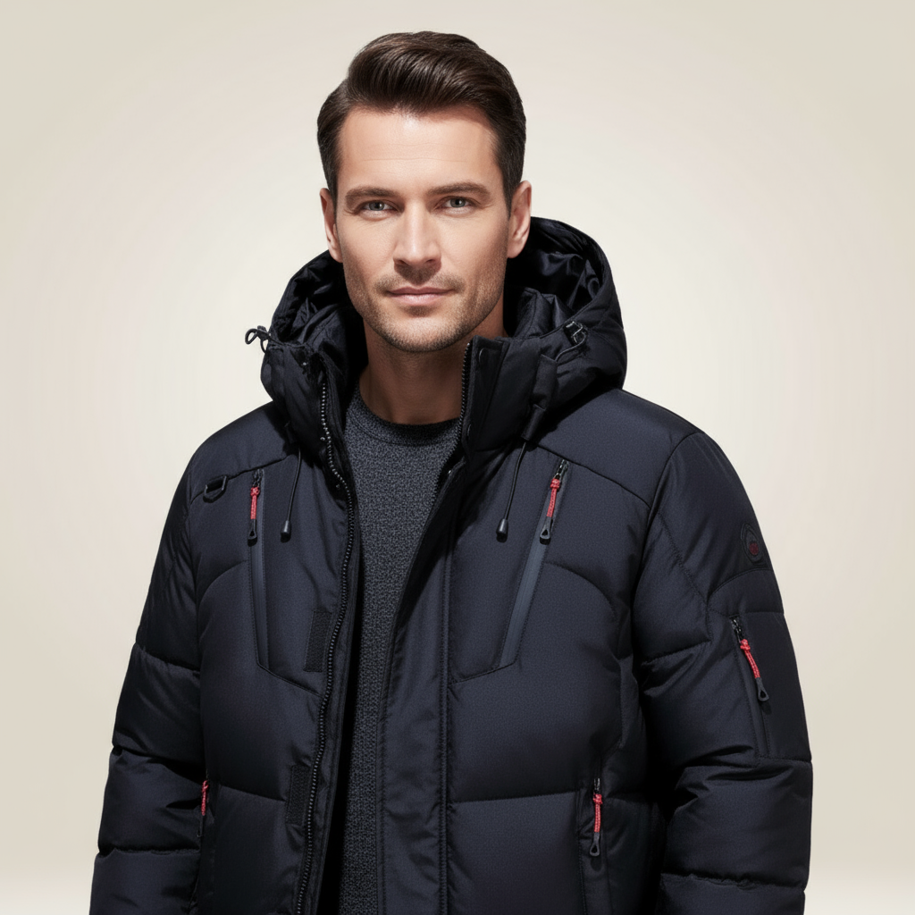 Parka Nordfall z polarem – zbliżenie na miękkie, ciepłe wnętrze polarowe