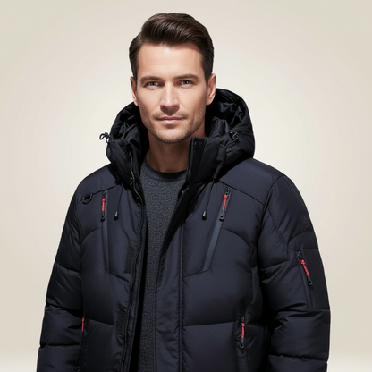 Parka Nordfall z polarem – zbliżenie na miękkie, ciepłe wnętrze polarowe