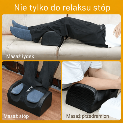 Elektryczny masażer do stóp 3D shiatsu z funkcją ciepła