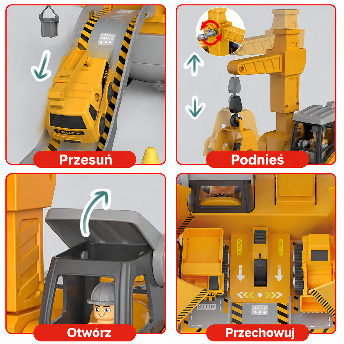 Zestaw Master Builder Engineer – Montessori Klocki Konstrukcyjne dla Początkujących – Zestawy typu Meccano