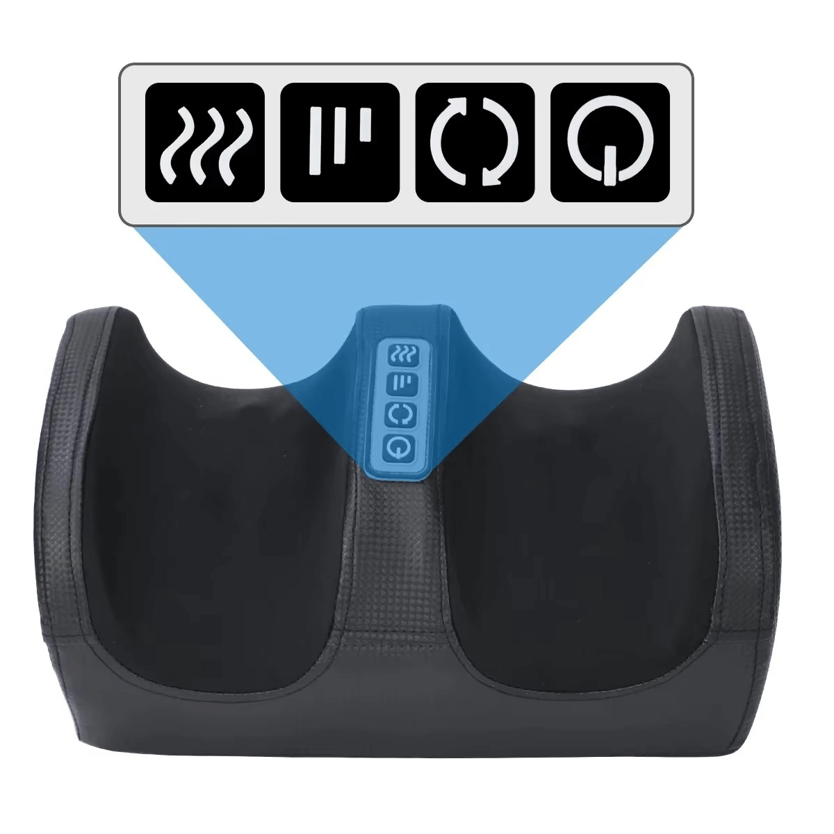 Kompaktowy design masażera do stóp 3D Shiatsu z funkcją ciepła