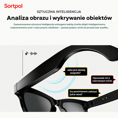 Inteligentne okulary VisionPro™ – kamera HD, dźwięk przestrzenny i ochrona wzroku