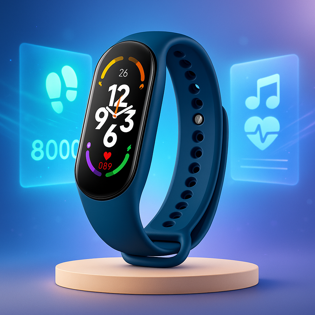 Dziecięcy zegarek fitness GPS w czarnym kolorze z widocznymi funkcjami