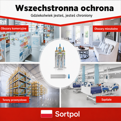 Strzykawka żelowa do zwalczania karaluchów w pomieszczeniach