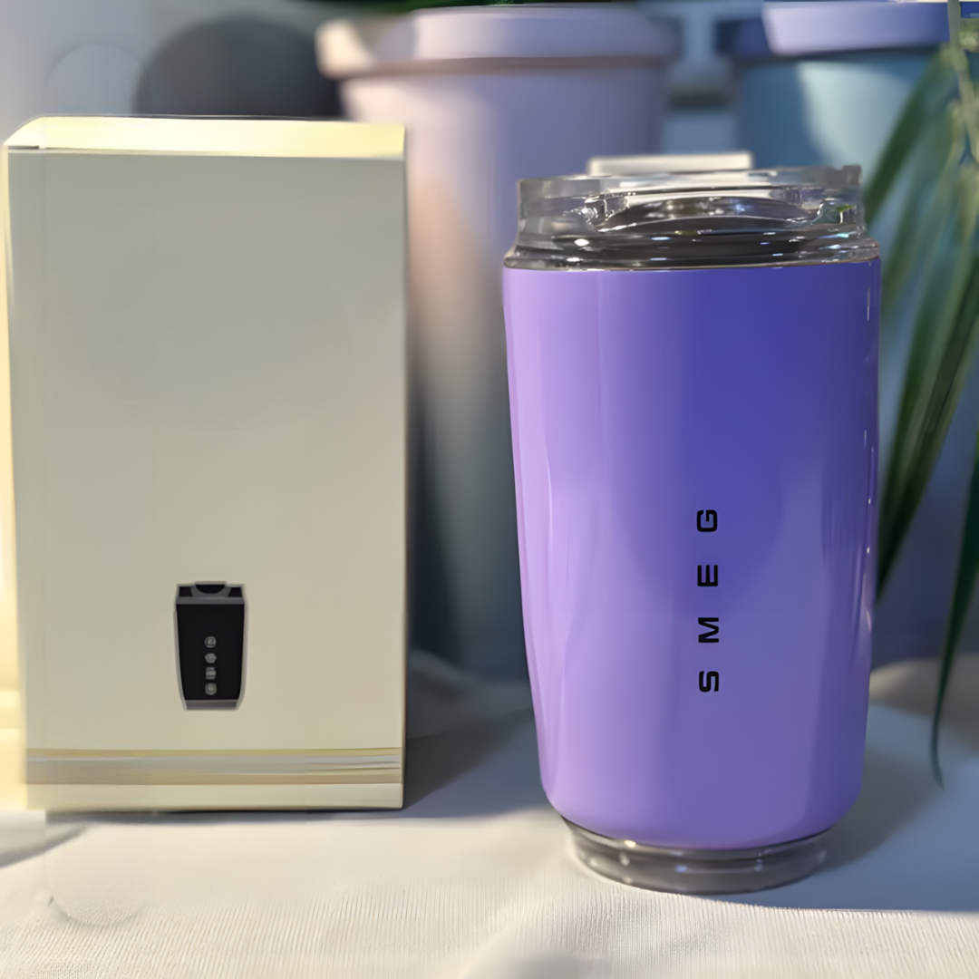 Kubek termiczny LuxeTherm 500 ml z pokrywką zapobiegającą rozlewaniu