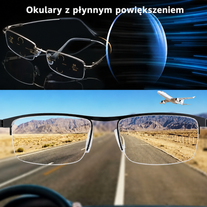 Niemieckie inteligentne okulary progresywne – wyraźny obraz na każdą odległość