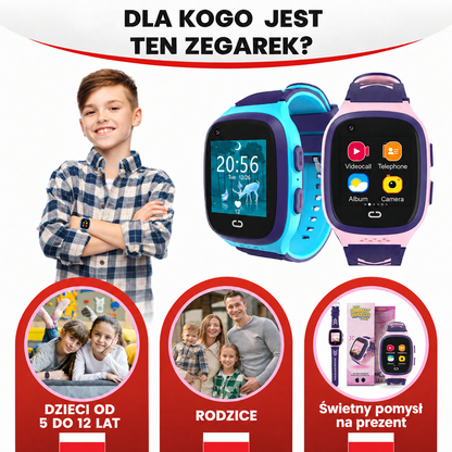 Sortpol™ – smartwatch GPS dla dzieci z precyzyjną lokalizacją i 4G