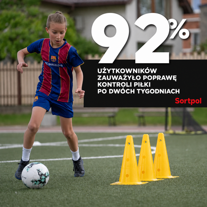 Mata Treningowa Piłkarska Pro 90×60 cm z bliska
