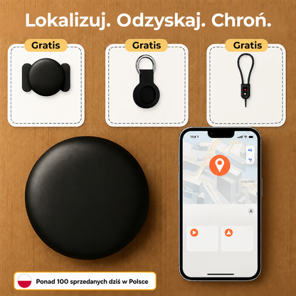 Lokalizator GPS do motocykla bez abonamentu – kompatybilny z Androidem i iOS Find My, zabezpieczenie antykradzieżowe