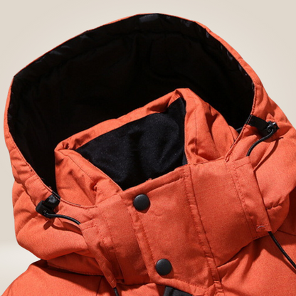 Parka Nordfall w kolorze czarnym – elegancki i wszechstronny design