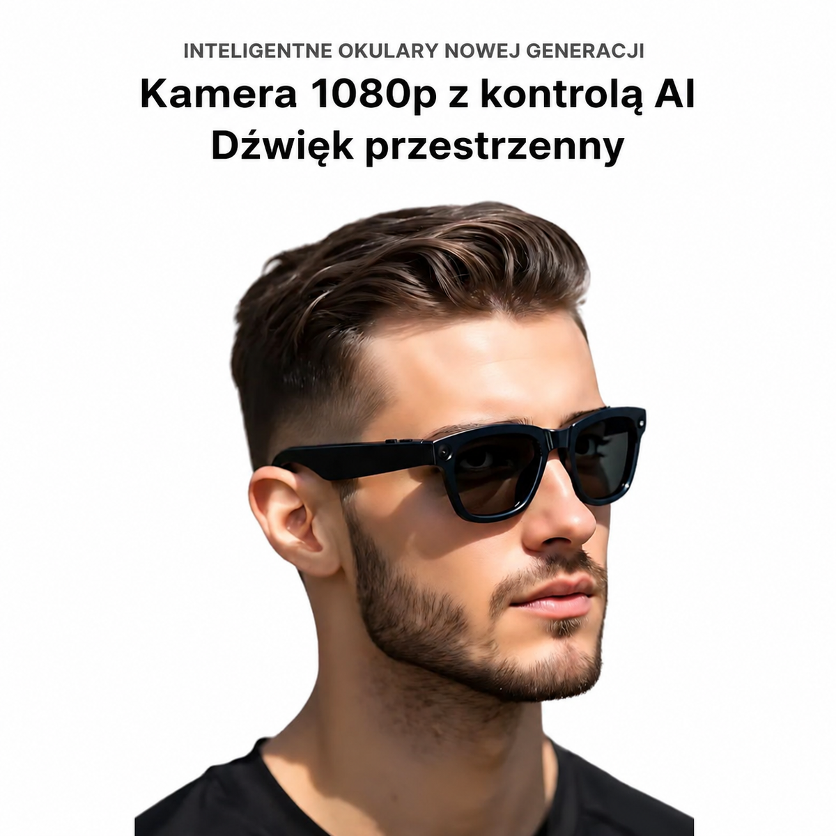 Szybkie połączenie WiFi 6 i Bluetooth 5.3 w okularach VisionPro™, synchronizacja z aplikacją mobilną