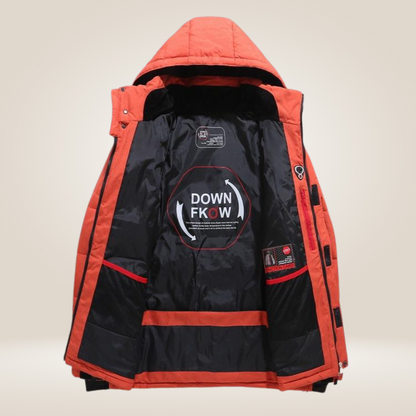 Parka zimowa Nordfall w kolorze niebieskim – stylowa opcja na zimę