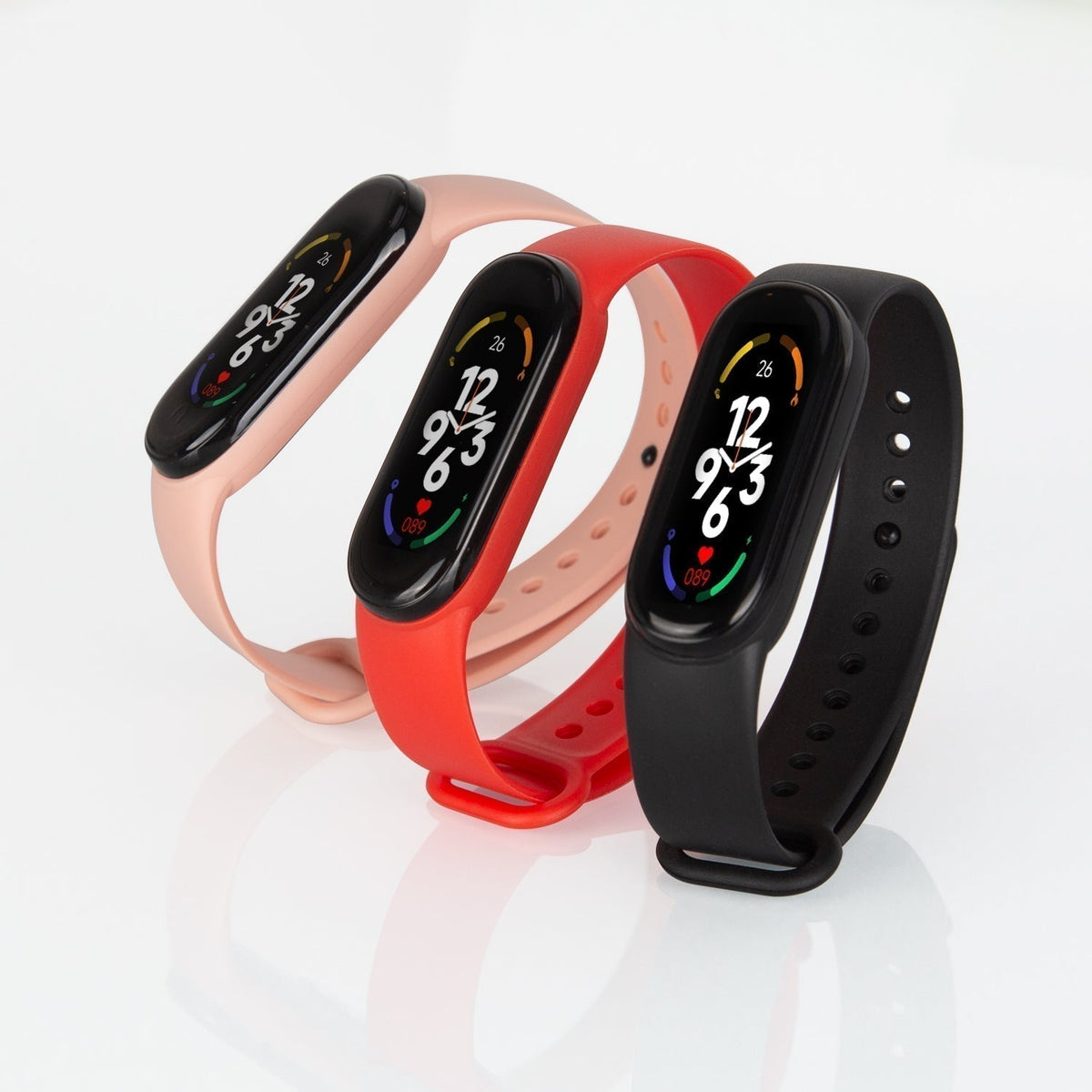 Dziecięcy zegarek fitness GPS w żółtym kolorze z wyświetlaczem aktywności