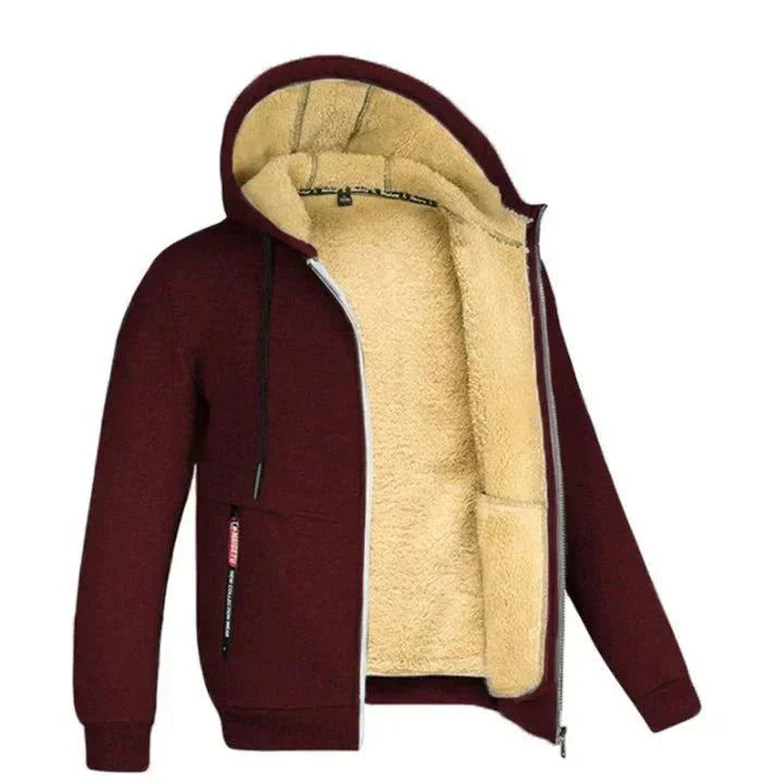 Bluza TOMMY z polaru - szczegół materiału i wykończenia