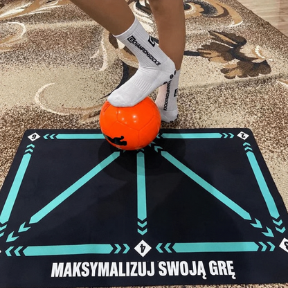 Mata treningowa piłkarska Pro z programem wideo