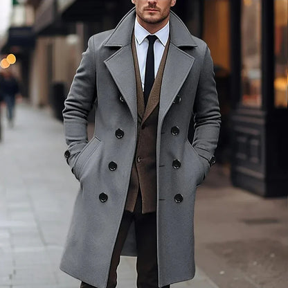Andrew – elegancki płaszcz męski