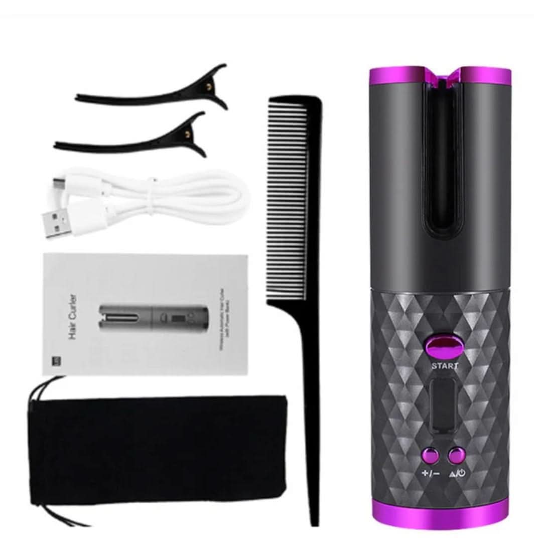 CurlMaster | Bezprzewodowa lokówka do włosów zapewniająca łatwe i długotrwałe uzyskanie idealnych loków