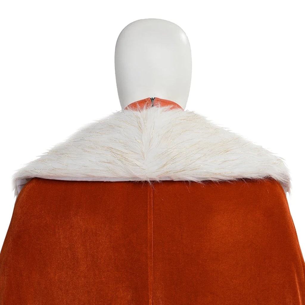 Damski Kostium na Halloween Cosplay Futurystyczny ze Spódnicą Maxi i Peleryną Stroj