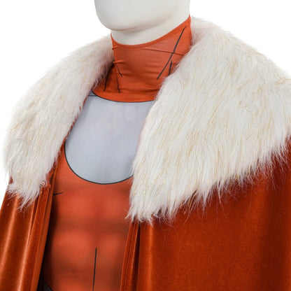 Damski Kostium na Halloween Cosplay Futurystyczny ze Spódnicą Maxi i Peleryną Stroj