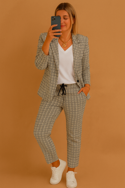Sofia | Dwuczęściowy Zestaw w Stylu Smart-Casual